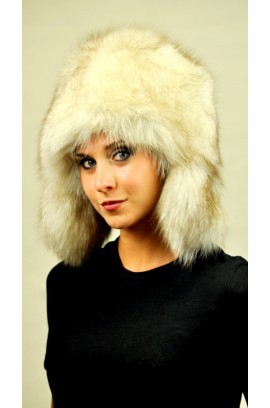 Greenland fox fur hat - Ushanka